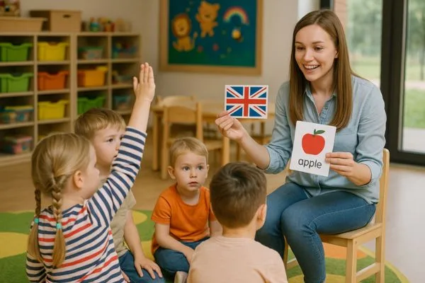nauka jezyka przedszkolak